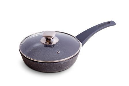 [АD50223] Frying pan with a glass lid,d. 220 mm